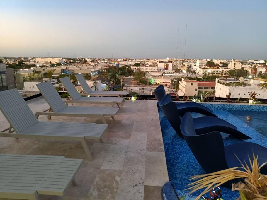 Menesse Mitdtown2 , Ave 25Th Apartman Playa del Carmen Kültér fotó